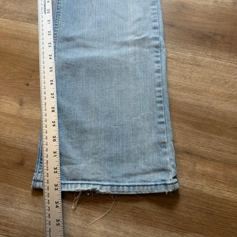 Diesel Zatiny Jeans Mens 34x34 Light Wash Distressed Bootcut Denim 008W7 Stretch - Picture 15 of 16
